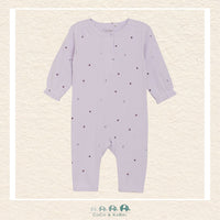 Fixoni: Purple Heart Romper, CoCo & KaBri Children's Boutique