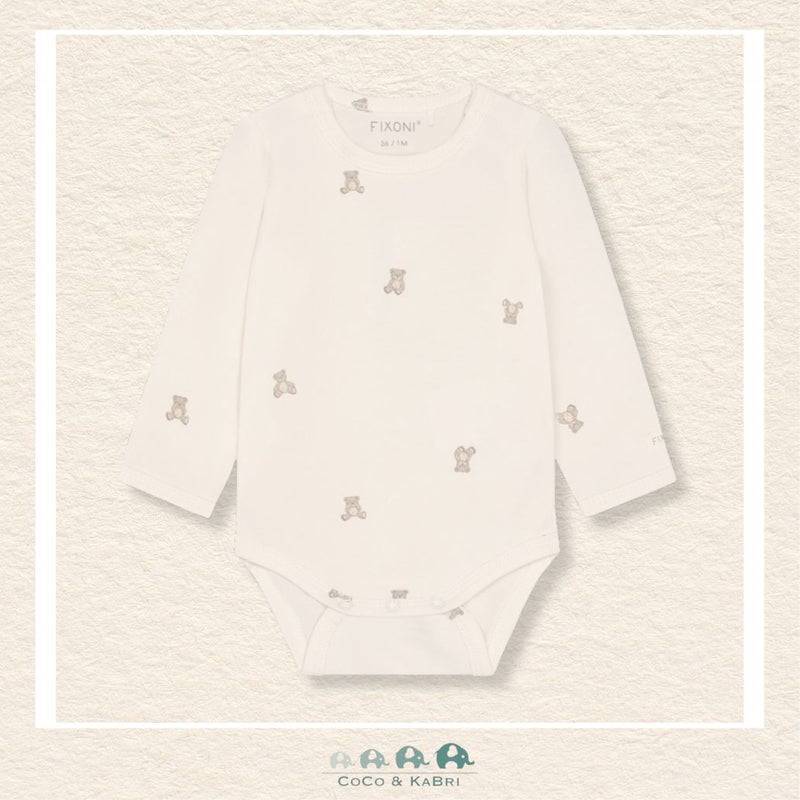 Fixoni: Teddy Bear Cashmere Diaper Shirt, CoCo & KaBri Children's Boutique