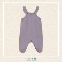 Fixoni Two Piece Purple Romper & Diaper Shirt, CoCo & KaBri Children's Boutique