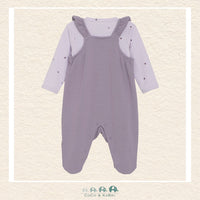 Fixoni Two Piece Purple Romper & Diaper Shirt, CoCo & KaBri Children's Boutique