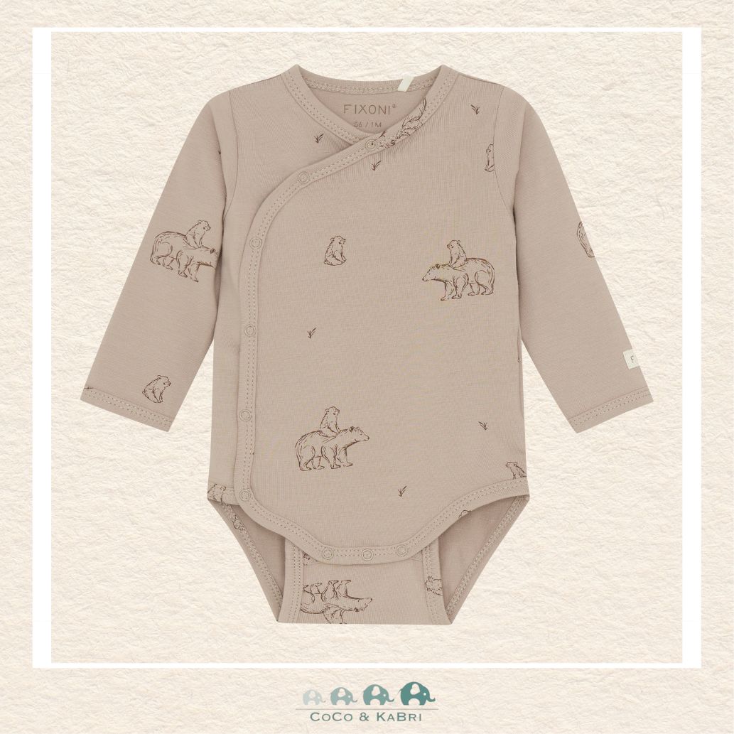 Fixoni Wrap Diaper Shirt - Bears, CoCo & KaBri Children's Boutique