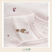 Fixoni Wrap Diaper Shirt - Mauve Woodland Creatures, CoCo & KaBri Children's Boutique