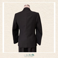 Fouger Suit: Three Piece (Jacket, Vest & Pant) - Black, CoCo & KaBri Children's Boutique