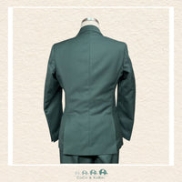 Fouger Suit: Three Piece (Jacket, Vest & Pant) - Hunter Green, CoCo & KaBri Children's Boutique