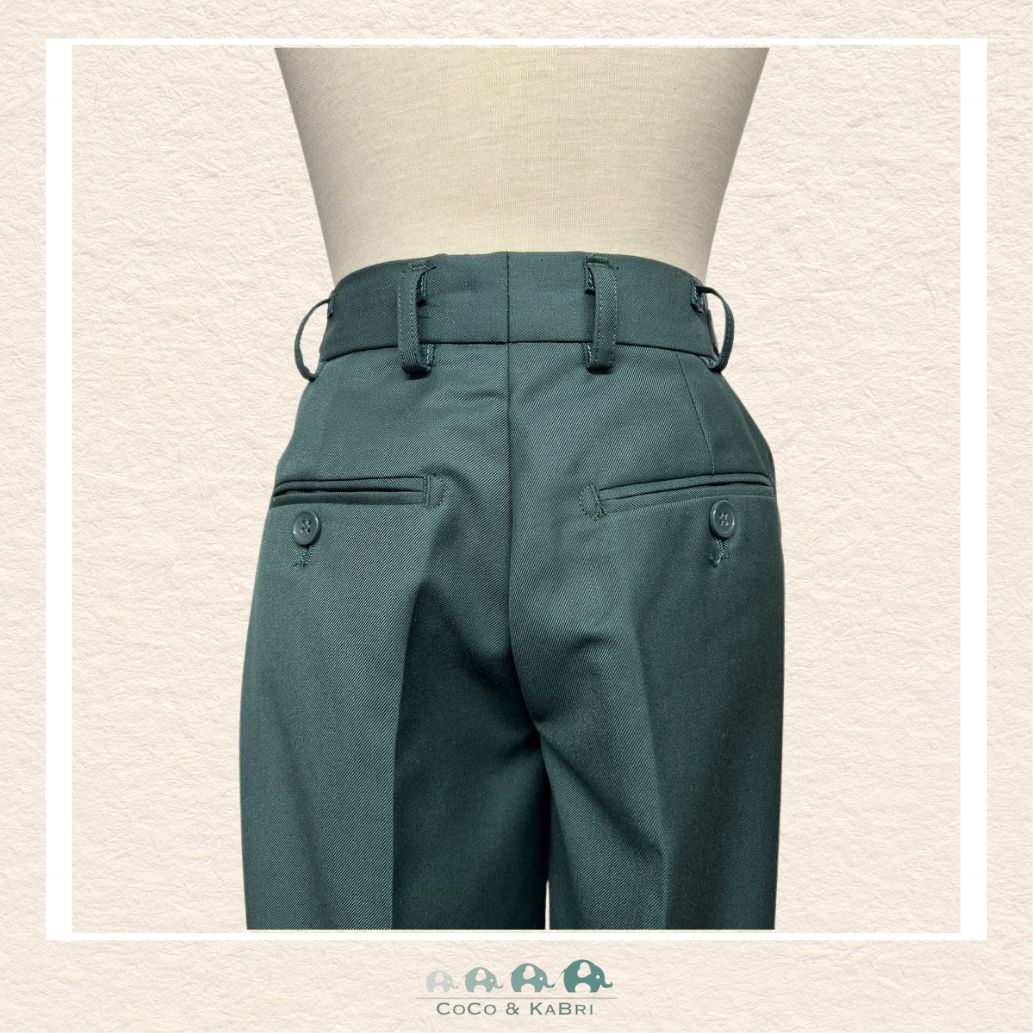 Fouger Suit: Three Piece (Jacket, Vest & Pant) - Hunter Green, CoCo & KaBri Children's Boutique