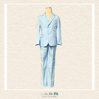 Fouger Suit: Three Piece (Jacket, Vest & Pant) - Light Blue, CoCo & KaBri Children's Boutique