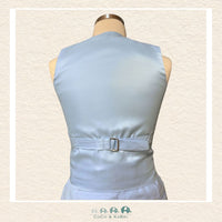 Fouger Suit: Three Piece (Jacket, Vest & Pant) - Light Blue, CoCo & KaBri Children's Boutique