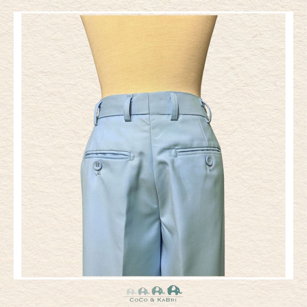 Fouger Suit: Three Piece (Jacket, Vest & Pant) - Light Blue, CoCo & KaBri Children's Boutique