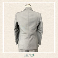 Fouger Suit: Three Piece (Jacket, Vest & Pant) - Light Gray, CoCo & KaBri Children's Boutique