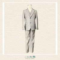 Fouger Suit: Three Piece (Jacket, Vest & Pant) - Light Gray, CoCo & KaBri Children's Boutique