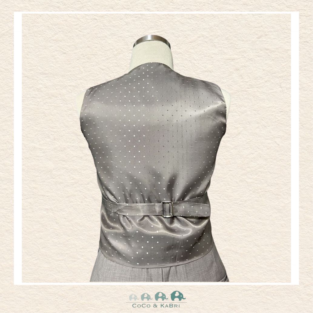 Fouger Suit: Three Piece (Jacket, Vest & Pant) - Light Gray, CoCo & KaBri Children's Boutique