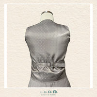 Fouger Suit: Three Piece (Jacket, Vest & Pant) - Light Gray, CoCo & KaBri Children's Boutique