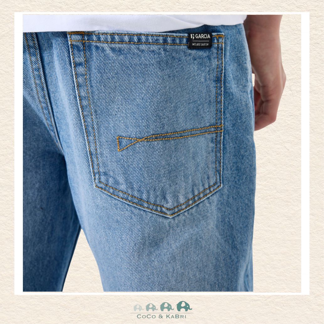 Garcia: Boys’ Youth Denim - Ilyano Straight Fit Medium Used, CoCo & KaBri Children's Boutique, Brooks Alberta Canada