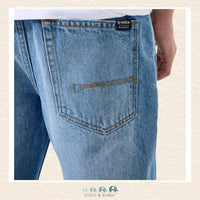 Garcia: Boys’ Youth Denim - Ilyano Straight Fit Medium Used, CoCo & KaBri Children's Boutique, Brooks Alberta Canada