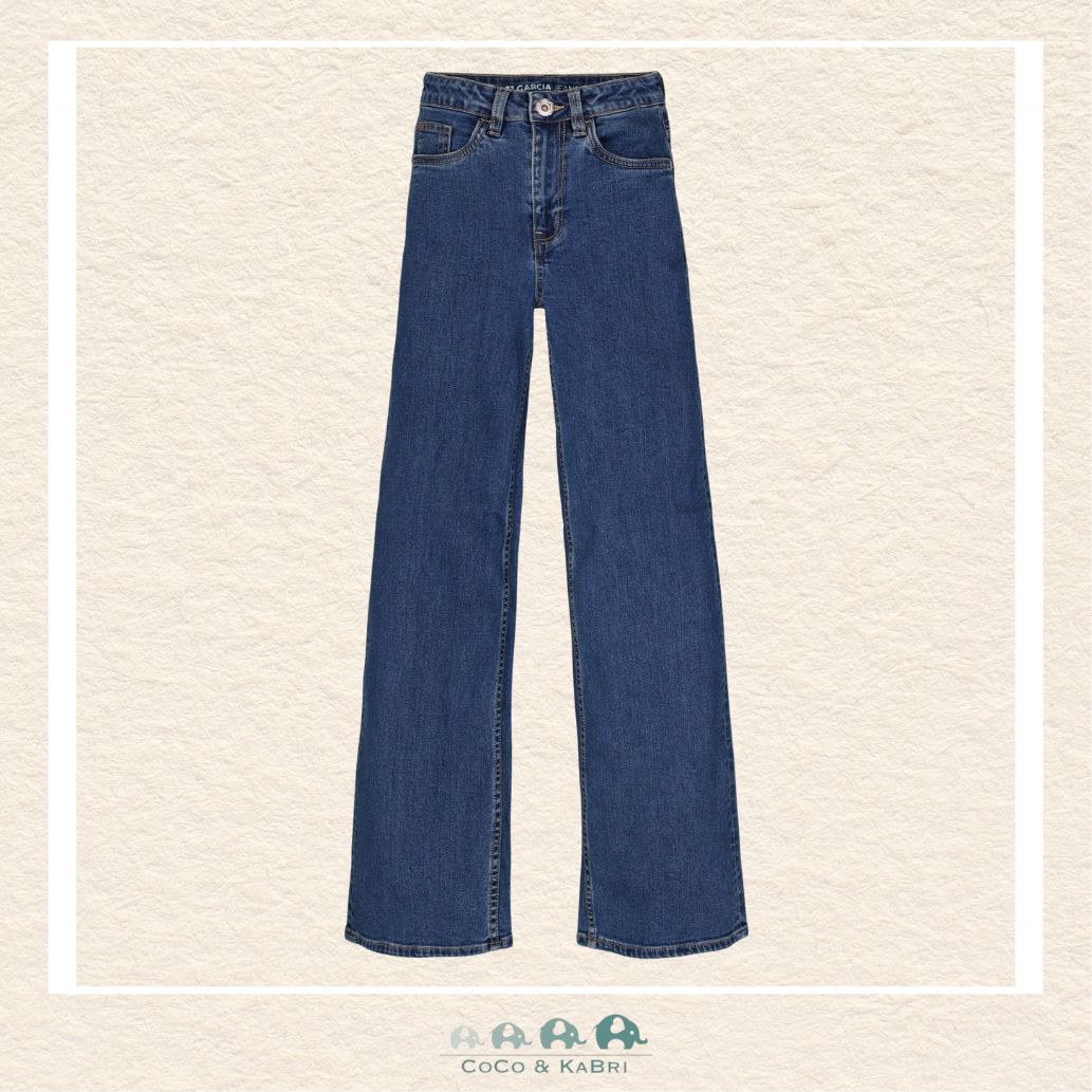 Garcia: Girls’ Youth Denim - Annemay Wide Fit Dark Used, CoCo & KaBri Children's Boutique, Brooks Alberta Canada