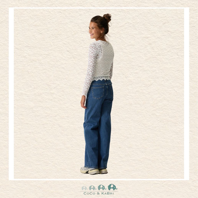 Garcia: Girls’ Youth Denim - Annemay Wide Fit Dark Used, CoCo & KaBri Children's Boutique, Brooks Alberta Canada