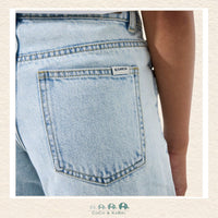 Garcia: Girls' Youth Denim - Marall Wide Fit Bleached Denim, CoCo & KaBri Children's Boutique, Brooks Alberta Canada