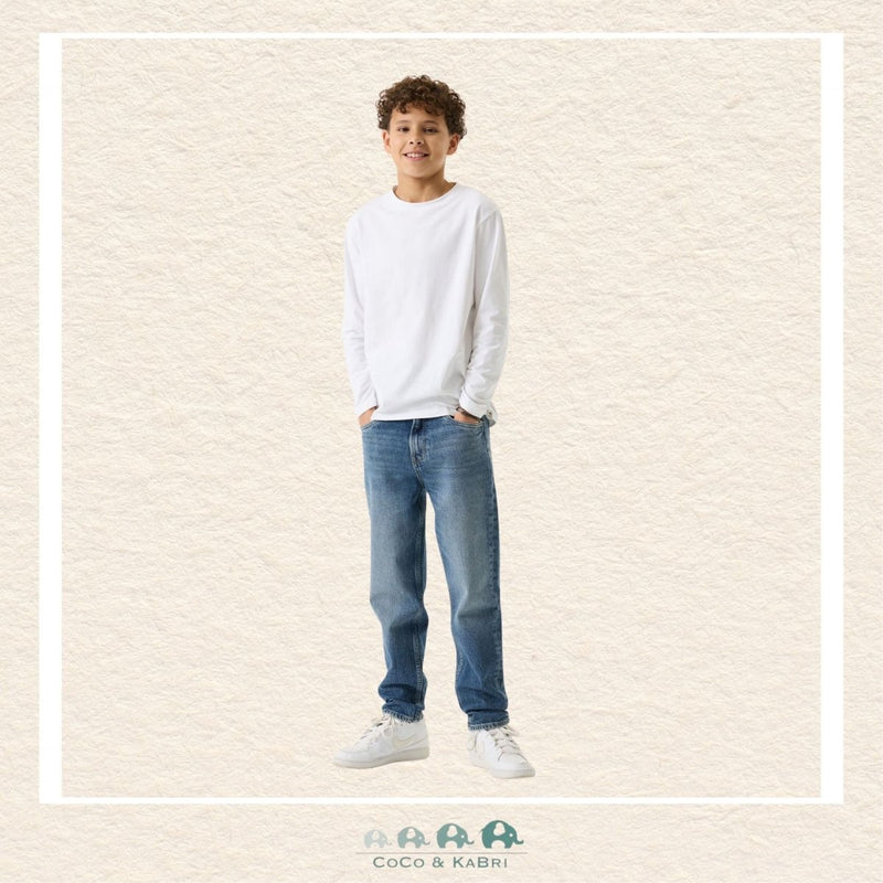 Garcia: Youth Boys' Dalino Medium Used Blue Denim, CoCo & KaBri Children's Boutique, Brooks Alberta Canada