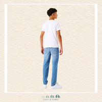 Garcia: Youth Boys' Dalino Medium Used Blue Denim, CoCo & KaBri Children's Boutique, Brooks Alberta Canada