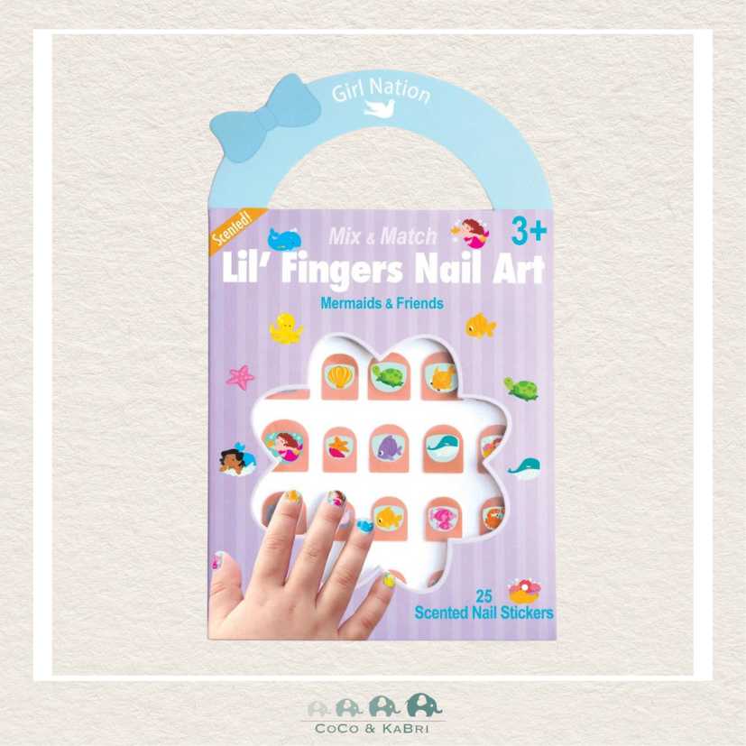 Girl Nation: Scented Mermaid Nail Art, CoCo & KaBri Children's Boutique