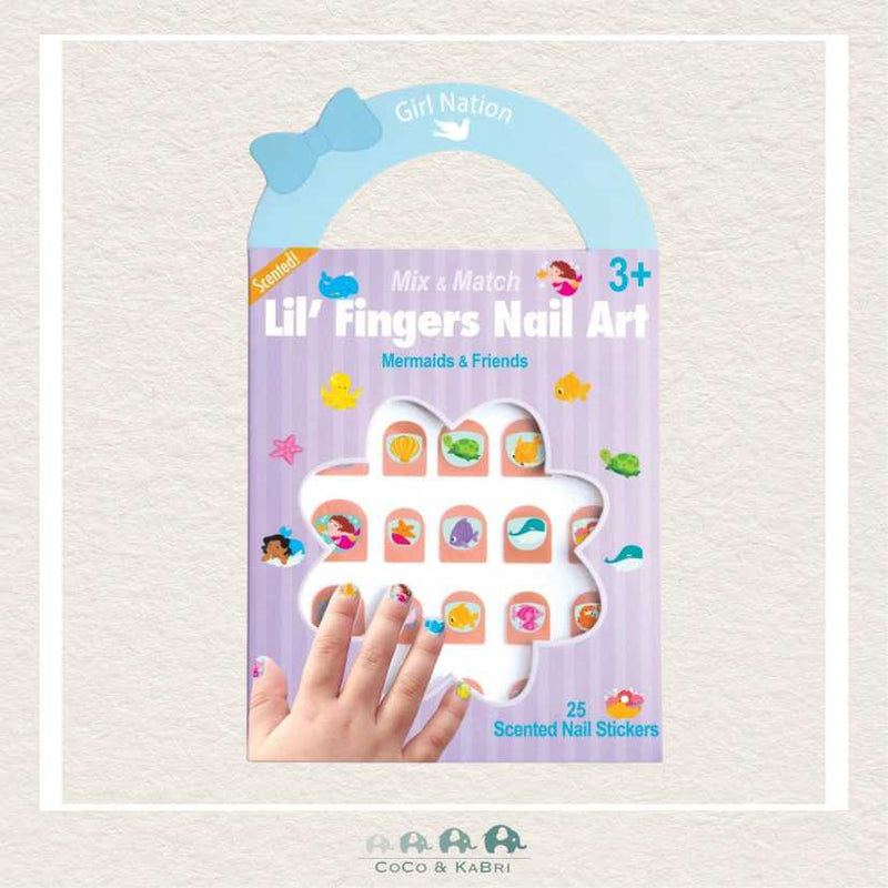 Girl Nation: Scented Mermaid Nail Art, CoCo & KaBri Children's Boutique