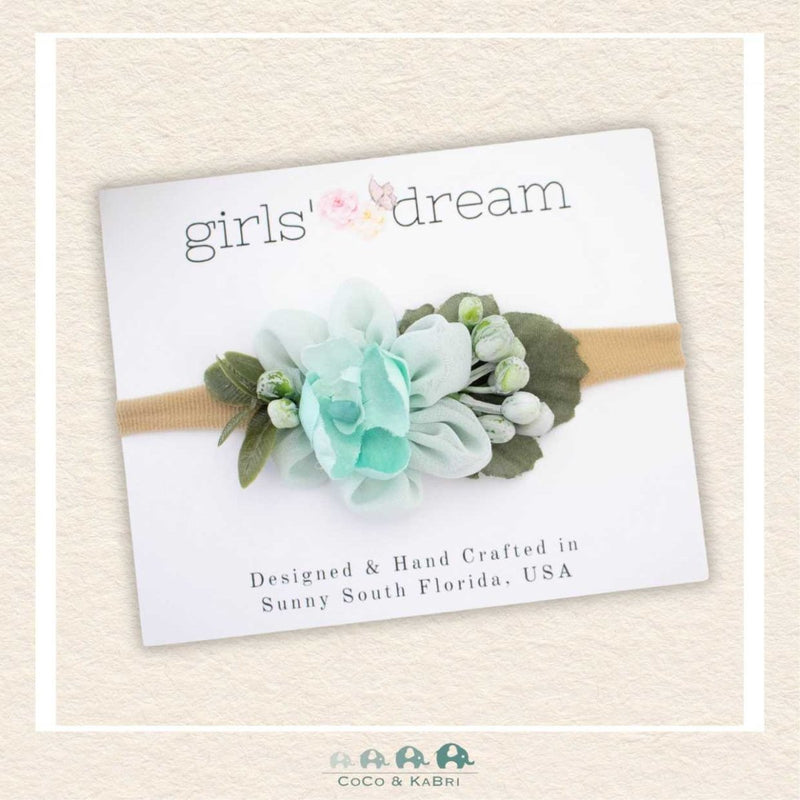 Girls' Dream: Flower Nylon Headband, Hair Accessory, CoCo & KaBri, Children's Boutique