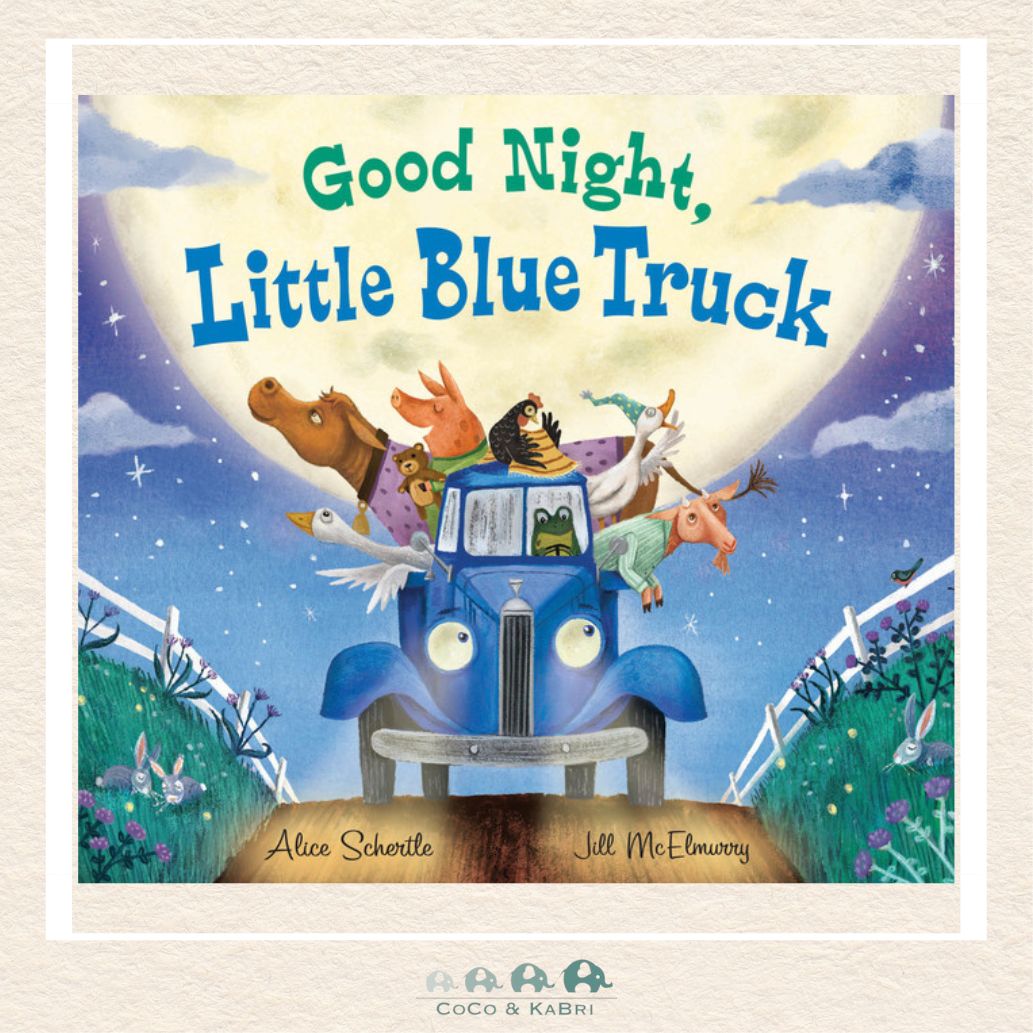 Good Night, Little Blue Truck Board Book, CoCo & KaBri Children's Boutique, Brooks Alberta Canada