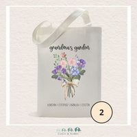 Grandma's Garden Customized Tote Bag, CoCo & KaBri Children's Boutique