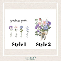 Grandma's Garden Personalized 20 oz Tumbler, CoCo & KaBri Children's Boutique