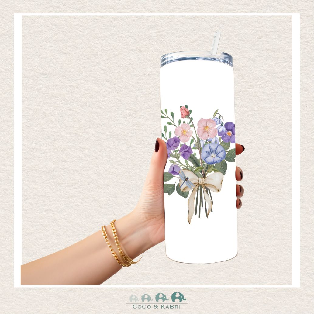 Grandma's Garden Personalized 20 oz Tumbler, CoCo & KaBri Children's Boutique