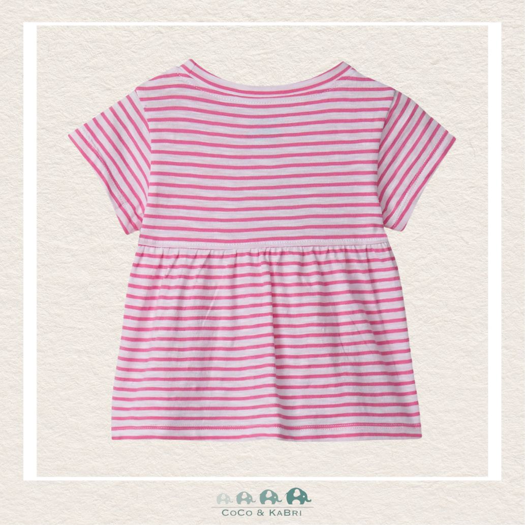 Haltey Girls: Cherry Stripes Graphic Tee, CoCo & KaBri Children's Boutique
