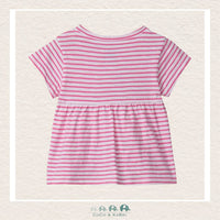 Haltey Girls: Cherry Stripes Graphic Tee, CoCo & KaBri Children's Boutique