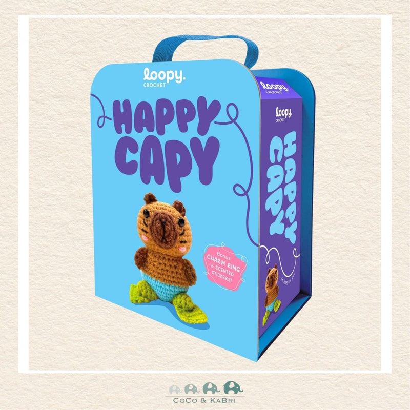 Happy Capy: Crochet Book & Kit, CoCo & KaBri Children's Boutique, Brooks Alberta Canada