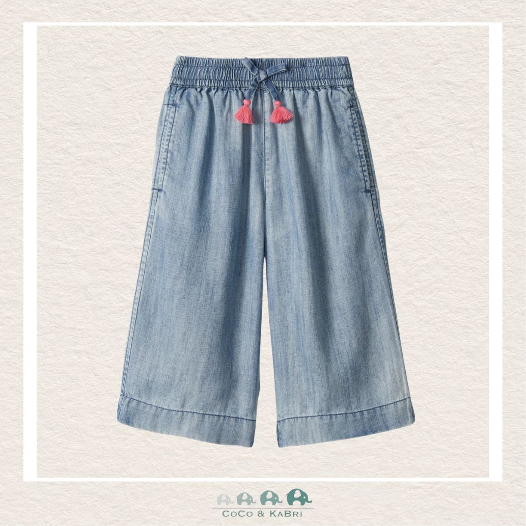 Hatley: Blue Wash Cropped Pants, CoCo & KaBri Children's Boutique