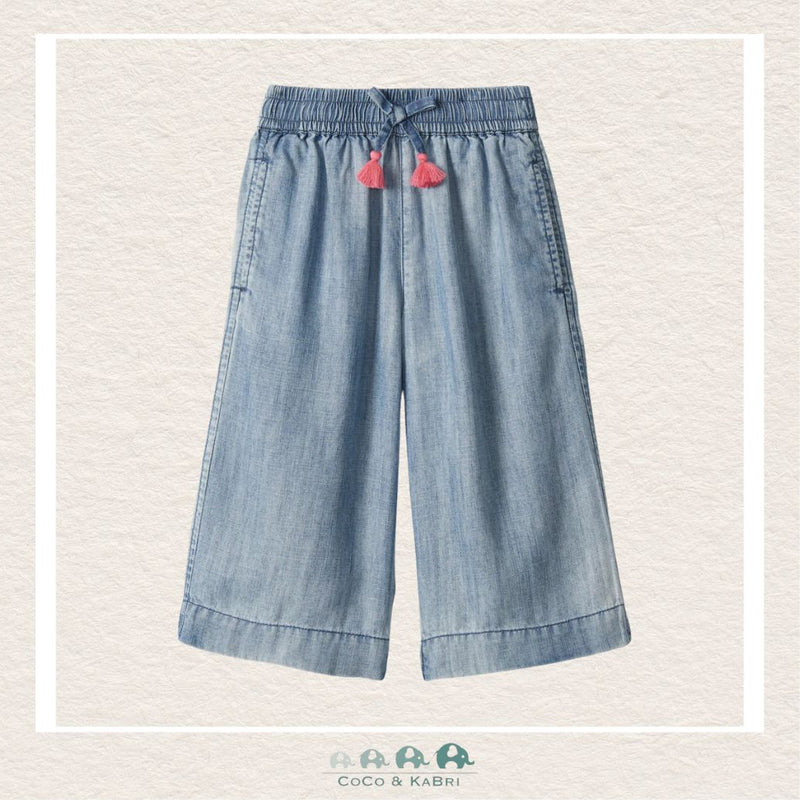 Hatley: Blue Wash Cropped Pants, CoCo & KaBri Children's Boutique