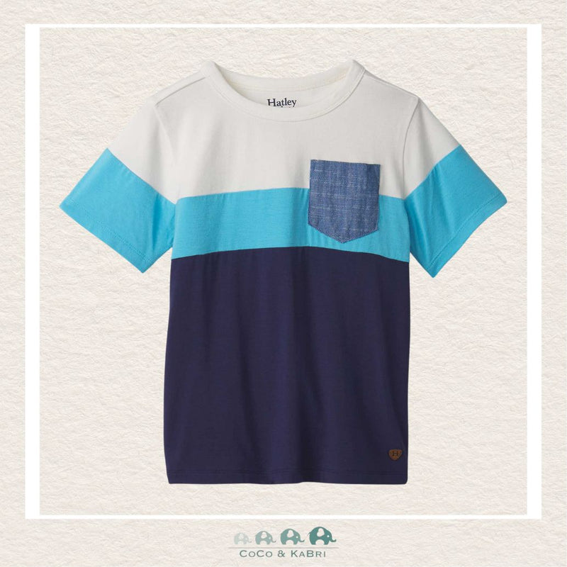 🇨🇦 Hatley: Boys Colour Block Bamboo Tee, CoCo & KaBri Children's Boutique