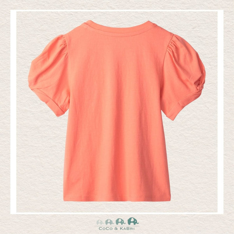 Hatley: Coral Twisted Sleeve Tee, CoCo & KaBri Children's Boutique