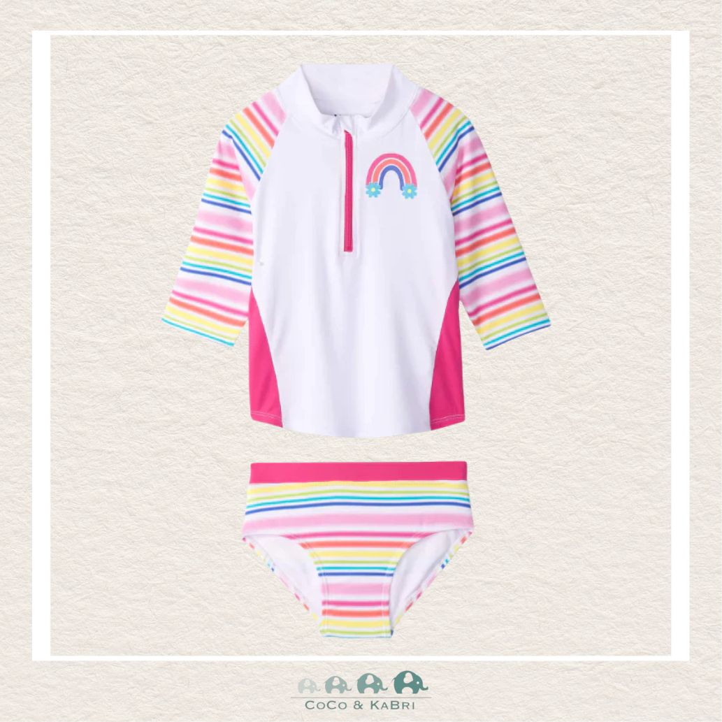 🇨🇦 Hatley Dazzling Stripes Rashguard Set, CoCo & KaBri Children's Boutique
