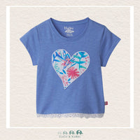 🇨🇦 Hatley: Girls Blue Heart Tee, CoCo & KaBri Children's Boutique