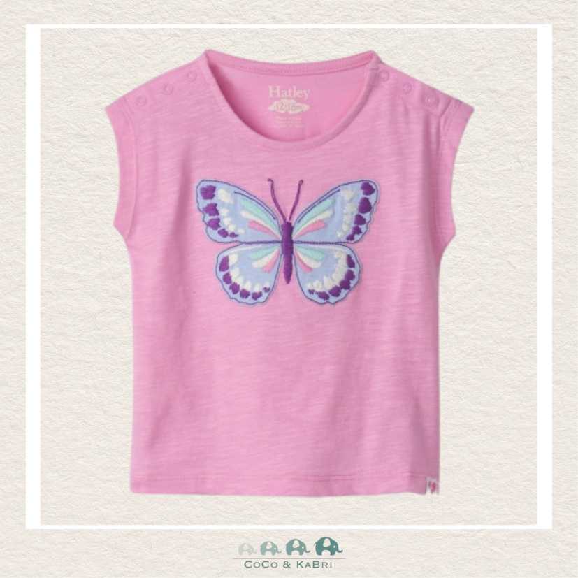 🇨🇦 Hatley: Girls Painted Butterfly Tee, CoCo & KaBri Children's Boutique