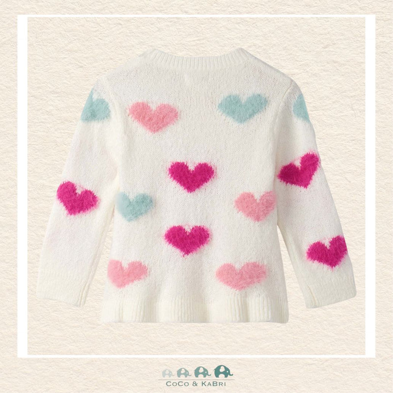 🇨🇦 Hatley Girls: Precious Heart Sweater, CoCo & KaBri Children's Boutique