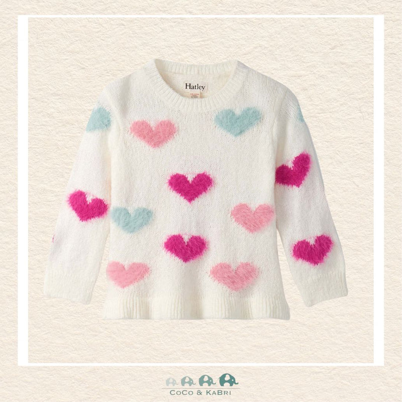 🇨🇦 Hatley Girls: Precious Heart Sweater, CoCo & KaBri Children's Boutique