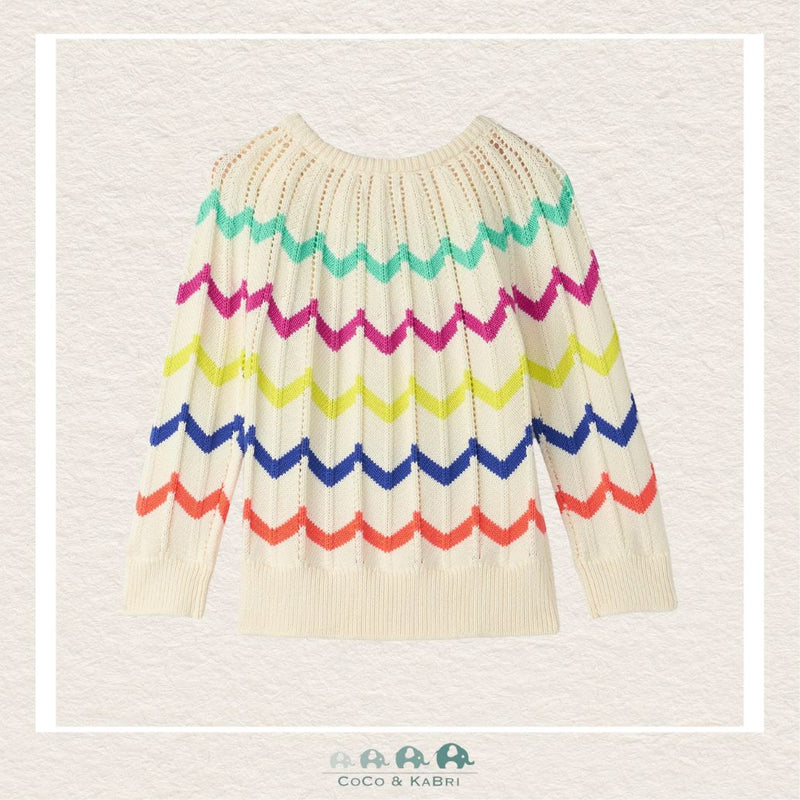 🇨🇦 *Hatley Girls Sweater - Rainbow Chevron, CoCo & KaBri Children's Boutique