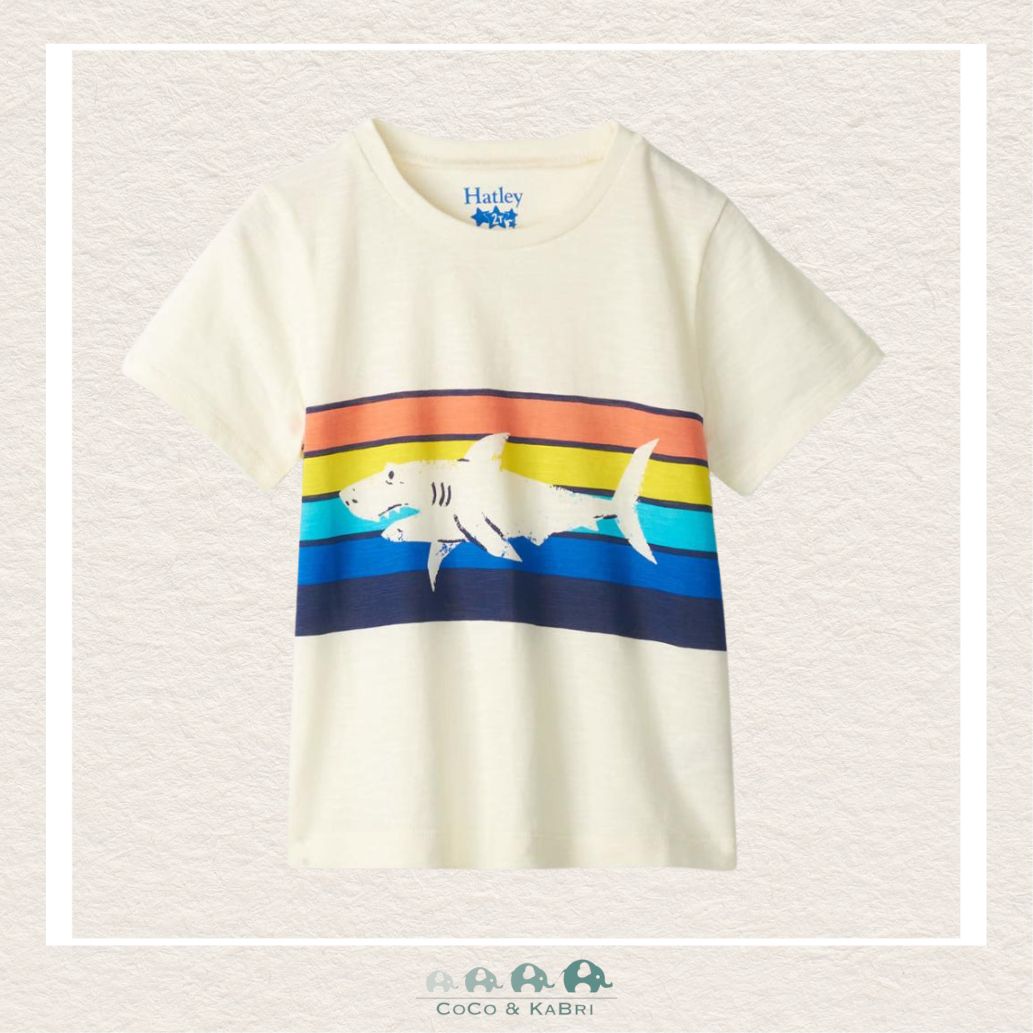 Hatley: Island Shark Graphic Tshirt, CoCo & KaBri Children's Boutique