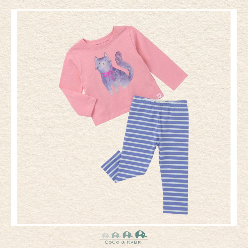 🇨🇦 Hatley: Kitty Graphic Tee & Legging Set, CoCo & KaBri Children's Boutique