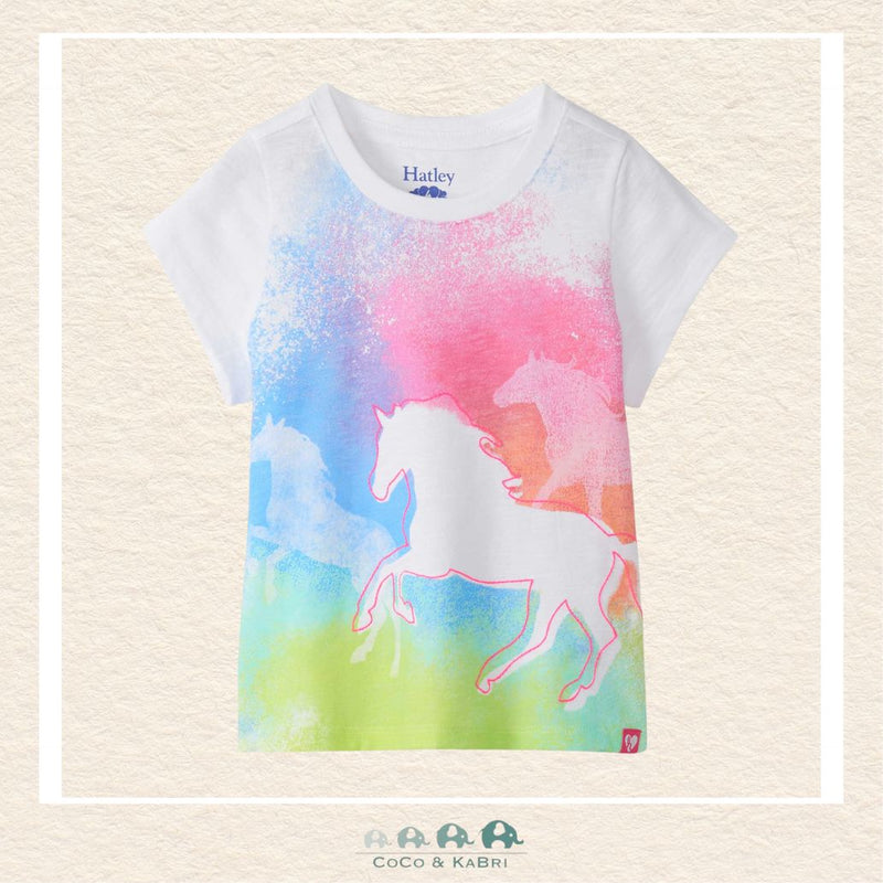 🇨🇦 Hatley: Running Horses Graphic Tee, CoCo & KaBri Children's Boutique