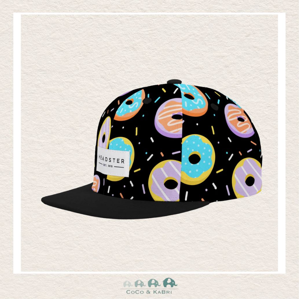 🇨🇦 Headster Hat - Duh Donut Black, CoCo & KaBri Children's Boutique
