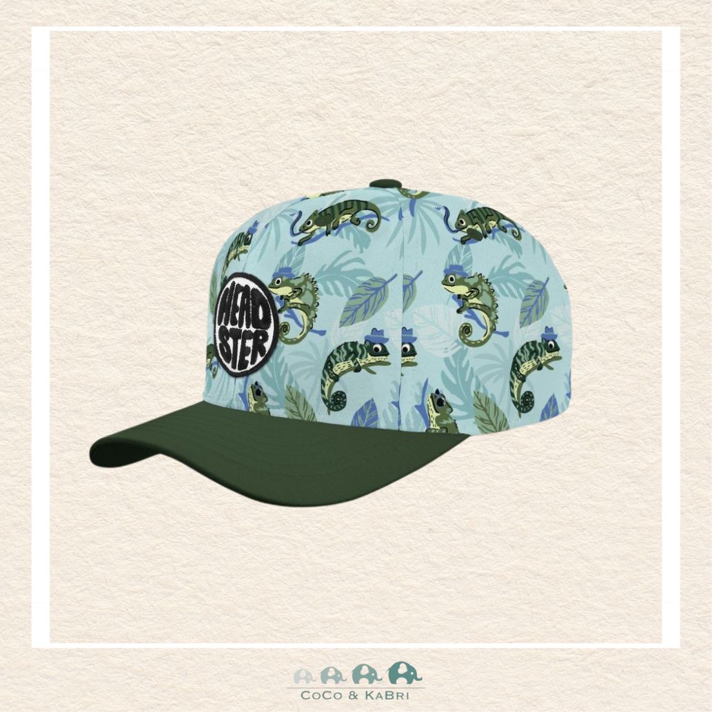 Headster: Mister Chameleon Curved Brim Snapback, CoCo & KaBri Children's Boutique