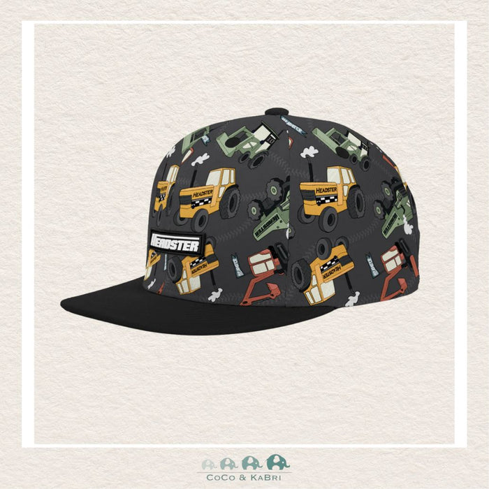 🇨🇦 Headster: Under Construction Snapback, CoCo & KaBri Children's Boutique, Brooks Alberta Canada