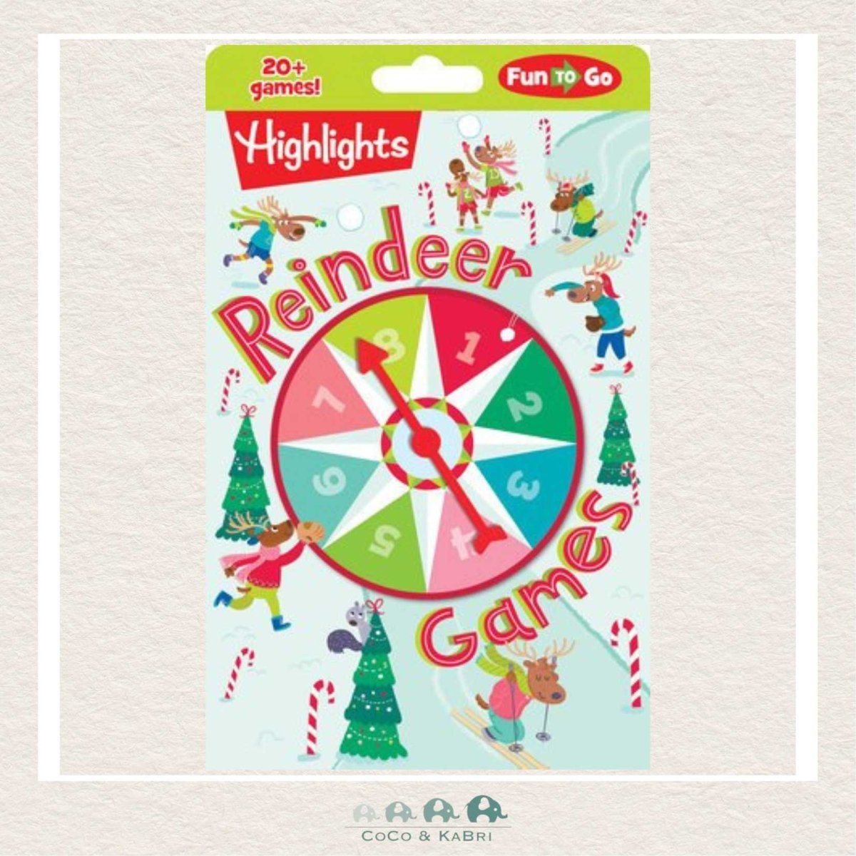 Highlights Fun to Go Reindeer Games, CoCo & KaBri Children's Boutique